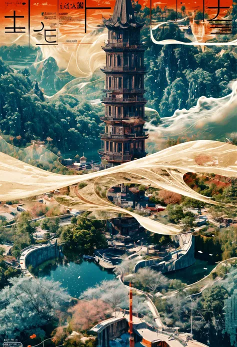 best quality,official art,beautiful and aesthetic:1.2),(fractal art:1.2),offcial art,colorful,Colorful background,splash of color,movie perspective,advertising style,magazine cover,32K,extremely detailed,photography,Amazing,finely detailed,best quality,ultra high res,
The color palette is mainly dark with splashes of vibrant colors,giving the poster a dynamic and visually striking appearance,tachi-e (magazine:1.3),(cover-style:1.3),colorful,
orient inspired,sky,
<lora:~Q?-Nepu xuer orient inspired:0.8>,<lora:add_detail:0.8>,<lora:SDXLrender_v2.0:1>,