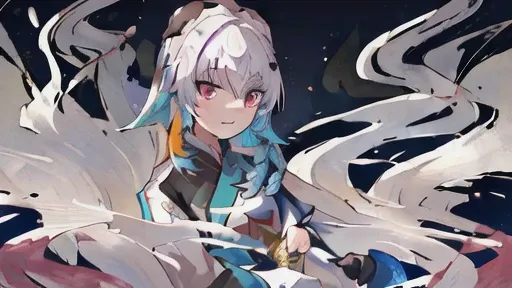 (illustration:1.8),(best quality),(masterpiece:1.5),masterpiece,png,(extremely detailed CG unity 8k wallpaper), (colorful),warm,wafukuLIZE, Chinese style,(ink splashing),(color splashing),((watercolor)),(1 girl:1.8),solo, depth of field,dramatic angle,(Silver detailed cyan_ribbon and white flowers in the girl's long black_hair:1.25), (detailed black_hair:1.35), ,((gold_black Taoist robes:1.35)),(braid), (detailed beautiful face:1.3),detailed purple eyes, (Ancient palace background far away:1.55),A slight light, (pink flower:1.2),chiaroscuro, ((lotus) in beautiful detailed flowing_clouds_sea:1.3), Rayleigh scattering,(feather headdress:1.15)