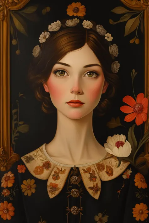 masterpiece,best quality,<lora:tbh125-:0.9>,portrait of girl,oil painting,style of Catherine Nolin,