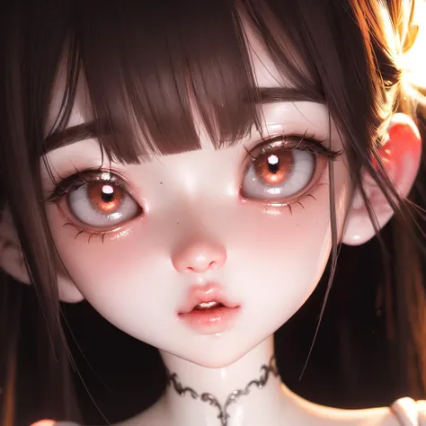 <lora:Bjd Dolls v1:1> (bjddoll:1.2), sun light, stunning eyes, rim lighting, subsurface scattering, goosebumps, face detailed, goddess hairstyle, rosy cheeks