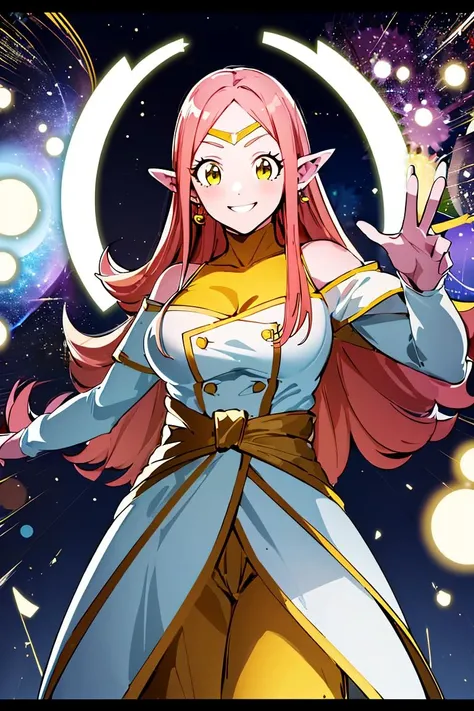 ((masterpiece, best quality)), absurdres,
<lora:Chronoa_LongHair:0.8>,  Chronoa_LongHair, smiling, 
cinematic composition, dynamic pose