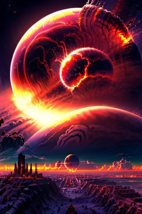digital art, golden ratio, award winning, surreal, soft, fascinating, pop art, perfect lines, 2d animation
(nuclear explosion in distance, emb-nuke2:1.3), poster, cinematic, disaster scene, (city, buildings, sky-scrapers) on fire, (blazing:1.2)
<lora:SyFyEye1_v1.0:1>