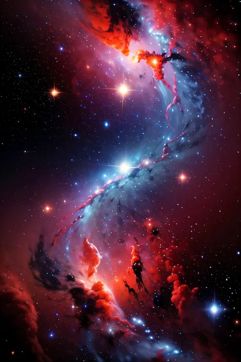 clouds, universe, nebula, star cluster, galaxy, starry sky,(giant eyes) <lora:SyFyEye1_v1.0:0.7>
