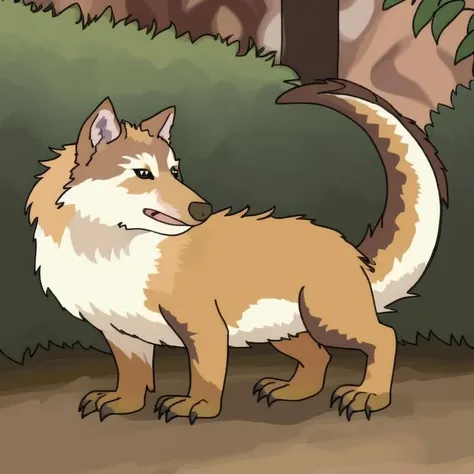 <lora:mammal_v1:0.7>,animal, animal focus, furry, (dragon:1), (white wolf:0.6)