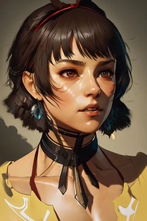 realistic close portrait of josierz, dramatic lighting, illustration by Greg rutkowski, yoji shinkawa, 4k, digital art, concept art, trending on artstation