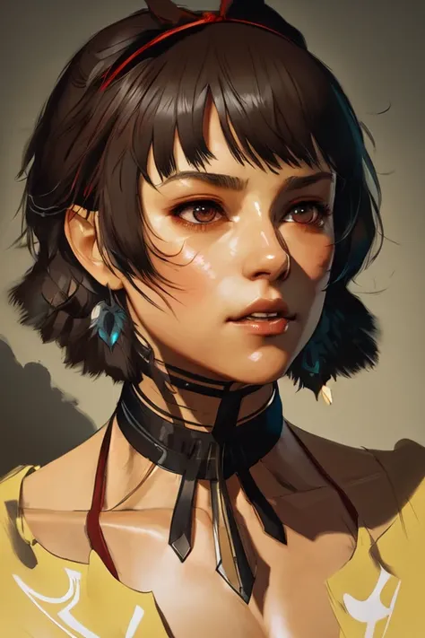 realistic close portrait of josierz, dramatic lighting, illustration by Greg rutkowski, yoji shinkawa, 4k, digital art, concept art, trending on artstation