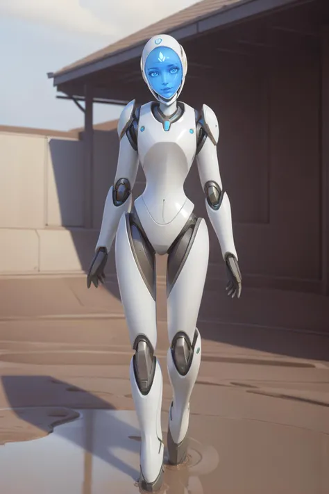 (masterpiece, best quality), intricate details,
1girl, <lora:echoV1:0.55> owecho, humanoid robot, android,, white glove,
dirty, covered in mud, (mud:1.3),
