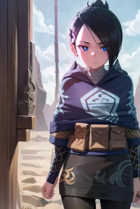pokemonmai, <lora:pokemonmai-lora-nochekaiser:1>,
pokemonmai, black hair, blue eyes, mole, mole under mouth, short hair, eyelashes,
BREAK black footwear, black skirt, boots, brown bag, character print, diamond clan outfit, hood, hood down, jacket, pantyhose, pouch, print pantyhose, skirt, long sleeves,
BREAK looking at viewer, full body, (cowboy shot:1.5),
BREAK outdoors,
BREAK <lyco:GoodHands-beta2:1>, (masterpiece:1.2), best quality, high resolution, unity 8k wallpaper, (illustration:0.8), (beautiful detailed eyes:1.6), extremely detailed face, perfect lighting, extremely detailed CG, (perfect hands, perfect anatomy),