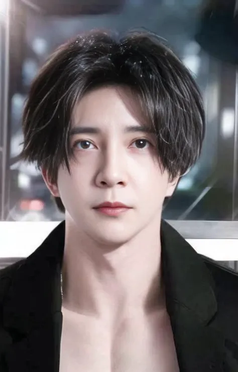 1boy,28yers old, cinematic lighting, UHD,nosebleed, (Falling snow:1.1),(ray tracing:0.8), (chiaroscuro:1.1),(Symmetrical eyes:0.8)