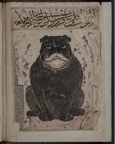bulldog <lora:Book_of_Wonders:2.5>
