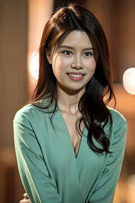 Best quality, masterpiece, ultra high res, RAW photo, (photorealistic:1.4), a woman with eyewears,
embarrassed,blush,embarrassed,drunk,Open mouth indicating flustered,unbuttoned clothes,
presenting armpit, Lie on your side,orgasm, naughty_face,upper teeth,heavy breathing,sweat,
clenched teeth,bare shoulders, breast hold,
a woman with long hair and a green shirt is posing for a picture with her hands on her face
<lora:gaoqilan_v20:0.6> doctor white coat, (narrow waist:1.2), long hair, in the hospital, bokeh, beautiful lighting,(doudou:1.3)