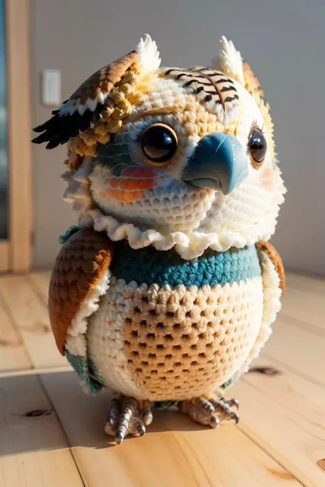 Best quality, masterpiece, ultra high res,(photo realistic:1.4), surrealism, dream-like,
cute Kookaburra, fantasy creature,
ZhenXian\(wanou\), <lora:ZhenXianDollV0.2:0.9>, simple background,