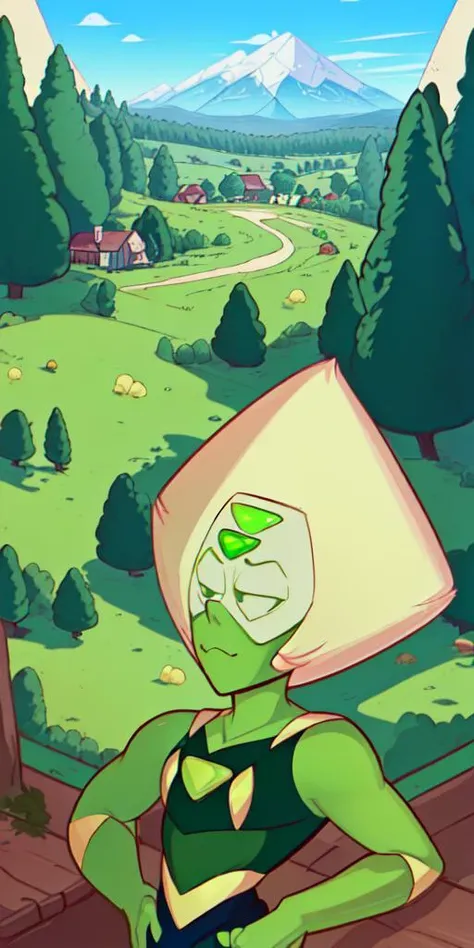 peridot, green skin, colored skin, (best quality:1.4), masterpiece, (best quality:1.4), masterpiece, beach house, party, medium shot, drunk girl, holding a tropical cocktail, gigantic breasts, sagging breasts, hanging breasts, indoors, lounging on couch, 1girl, solo:1.3, topless, nude girl, pussy out,, upper body, detailed face, exposed midriff, nsfw, nipples