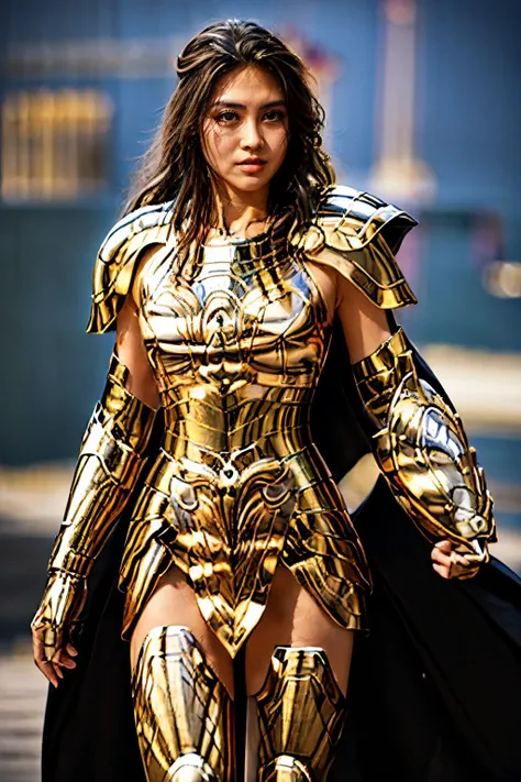 masterpiece,best quality,highres,1girl,yekaiwei,<lora:yekaiwei_chill_v4-06:0.7>,solo,armor,arm_shield,looking at viewer,arms at side,greece \(hetalia\),(gold armor),god_cloth,<lora:libra:0.8>,<lora:add_detail:1>,(large breasts:1.4),