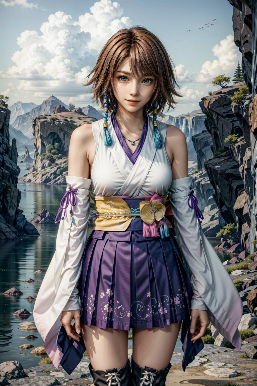Yuna from Final Fantasy X v1.0