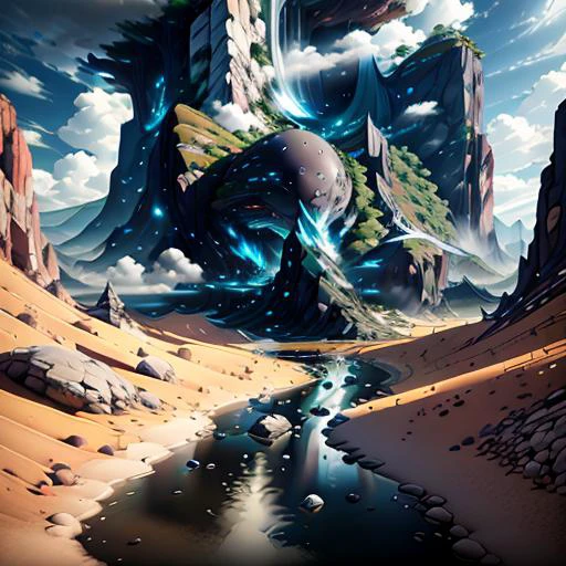 (scenery:1), realistic, <lora:Scifi_Backgrounds_ep2:1>