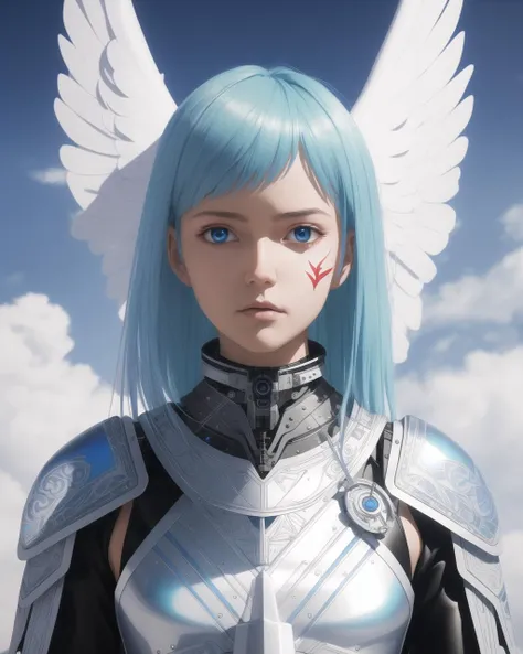 angel wings! hand drawn! by kai! blue lightning! angel wings, iridescent! closeup! light baby blue hair, cloud background, masterpiece, cyborg, 19 year old female, by Franois Quesnel, best quality, epic, cinematic! sharp focus, 8k, extremely detailed swords! photo realistic, swords! pale, outstanding,extreme detail, scifi body suit collar, war paint, by mike winkelmann beeple, style of Artgerm and WLOP and Ilya Kuvshinov, outstanding
wanostyle mksk style female wearing full body multiple stitched layer (leather armor:1.2), (white silk cloak), (fabric with intricate pattern:1.2) <lora:wano:0.3> <hypernet:last:0.4>