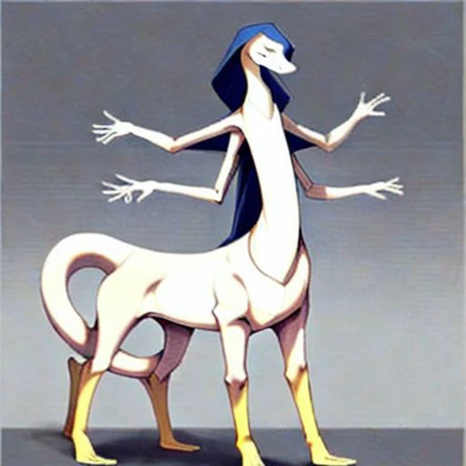 1_creature, wavy_body, flat_body, pointed_face, flat_head, tail, inhuman, androgynous, no_wings, no_paws, no_shell, no_human_traits, raised_arms, ((extra_arms, 4_arms, 4_hands)), 2_left_arms, 2_right_arms, 4_legs, symmetrical_limbs, 8_limbs, 3_fingers, no_thumbs, 3_toes, frog_toes, 2_eyes, small_eyes, no_mouth, no_hooves, no_paws, 4_arms, (cobra_hood, flesh_hood, hood_connected_to_forehead), ((gills_on_neck)), vertical_nostrils_down_face, visible_face, shaded_eyes, (no_mouth, mouthless, wide_neck, flat_neck, no_nose), 4_arms_visible, smooth_skin, (snake_body, worm_body, slender_body, long_body, slender_taur_body, slender_lower_body, slender_abdomen, tapered_face, pointed_face) thick_tail, tapered_tail, (quadrapedal), purple_skin, pale_underbelly
swamp_background
((high_quality_image, masterpiece_quality, ultra_detailed, highly_detailed_image, highly_detailed_arms, highly_detailed_gills, highly_detailed_face, highly_detailed_hands, good_anatomy, clean_lines, good_lighting, high_contrast, hires))((sfw, rating: safe))
