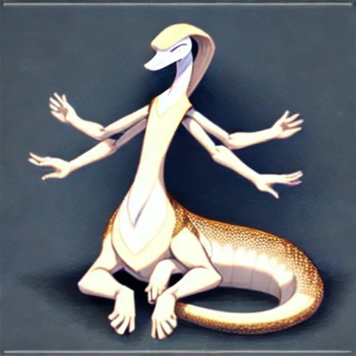 1_creature, wavy_body, flat_body, pointed_face, flat_head, tail, inhuman, androgynous, no_wings, no_paws, no_shell, no_human_traits, raised_arms, ((extra_arms, 4_arms, 4_hands)), 2_left_arms, 2_right_arms, 4_legs, symmetrical_limbs, 8_limbs, 3_fingers, no_thumbs, 3_toes, frog_toes, 2_eyes, small_eyes, no_mouth, no_hooves, no_paws, no_handtail, no_2_arms, 4_arms, (cobra_hood, flesh_hood, hood_connected_to_forehead), ((gills_on_neck)), vertical_nostrils_down_face, visible_face, shaded_eyes, (no_mouth, mouthless, wide_neck, flat_neck, no_nose), smooth_skin, (snake_body, worm_body, slender_body, long_body, slender_taur_body, slender_lower_body, slender_abdomen, tapered_face, pointed_face) thick_tail, tapered_tail, (quadrapedal), purple_skin, pale_underbelly
swamp_background
((high_quality_image, masterpiece_quality, ultra_detailed, highly_detailed_image, highly_detailed_arms, highly_detailed_gills, highly_detailed_face, highly_detailed_hands, good_anatomy, clean_lines, good_lighting, high_contrast, hires))((sfw, rating: safe))