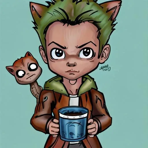 Baby Groot - (made using the Diffusers demo on HF)