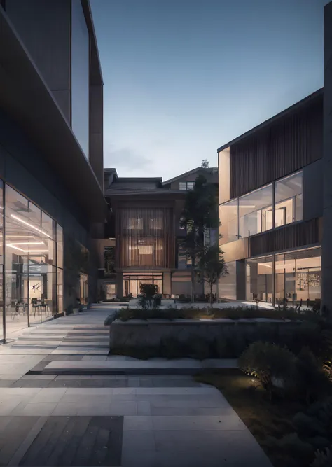 Architecture,Ancient Chinese architecture,Modern commercial street,Night scene,Neon light,Light band,Milky way,High reflection,Glass,Prosperous,lantern,Chinese eaves,Mortise and tenon structure,<lora:å
æè½-å 大_乡建ç³å¤´å¢_2.0:0.5>,<lora:æ°ç§å¹»Neo Sci-Fi_v1.0:0.6>,, masterpiece,best quality,highly detailed,Amazing,finely detail,extremely detailed CG unity 8k wallpaper,score:>=60,, incredibly absurdres,wallpaper,realistic,real,photo,landscape,foreshortening,