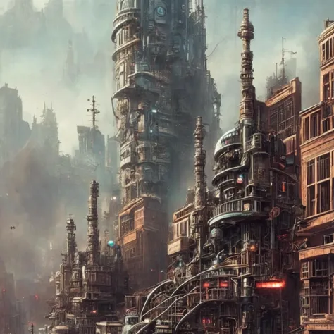 DieselpunkCity CyberCity