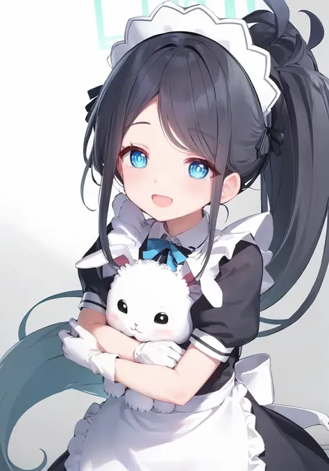 focus on eye, close-up <lora:maid_alice_lora2-000016:0.8>