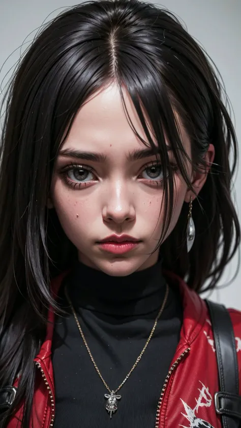(8k, RAW photo, highest quality), a portrait of a bad punk girl, punk, piercings, mess, bad bitty <lora:punk_v0.2:1>