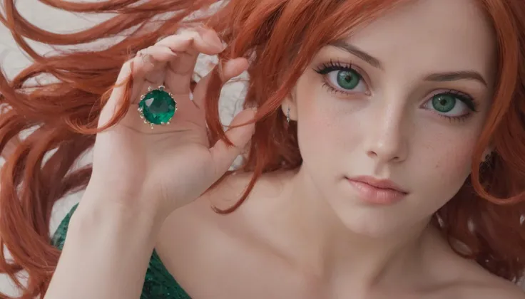 With her fiery red hair and emerald green eyes, she was the epitome of individuality in a sea of conformity. captured on a sony A6000