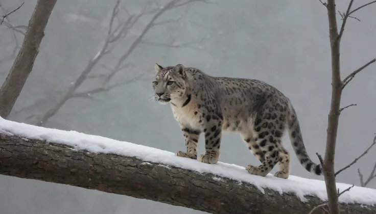 An elusive snow leopard. captured on a sony A6000