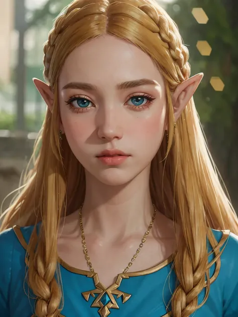 Elf,Blonde,T-bag