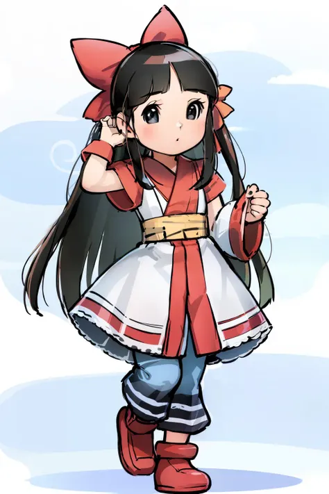 masterpiece, best quality,fujiko,1girl,ainu clothes,