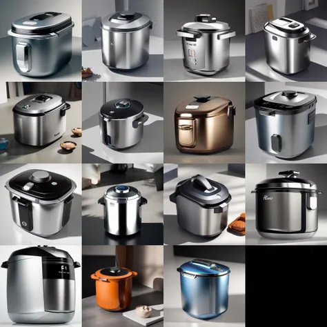 <lora:metal:1> futuristic rice cooker, finely detailed, purism, ue 5, a computer rendering, minimalism, octane render, 4k, no human
