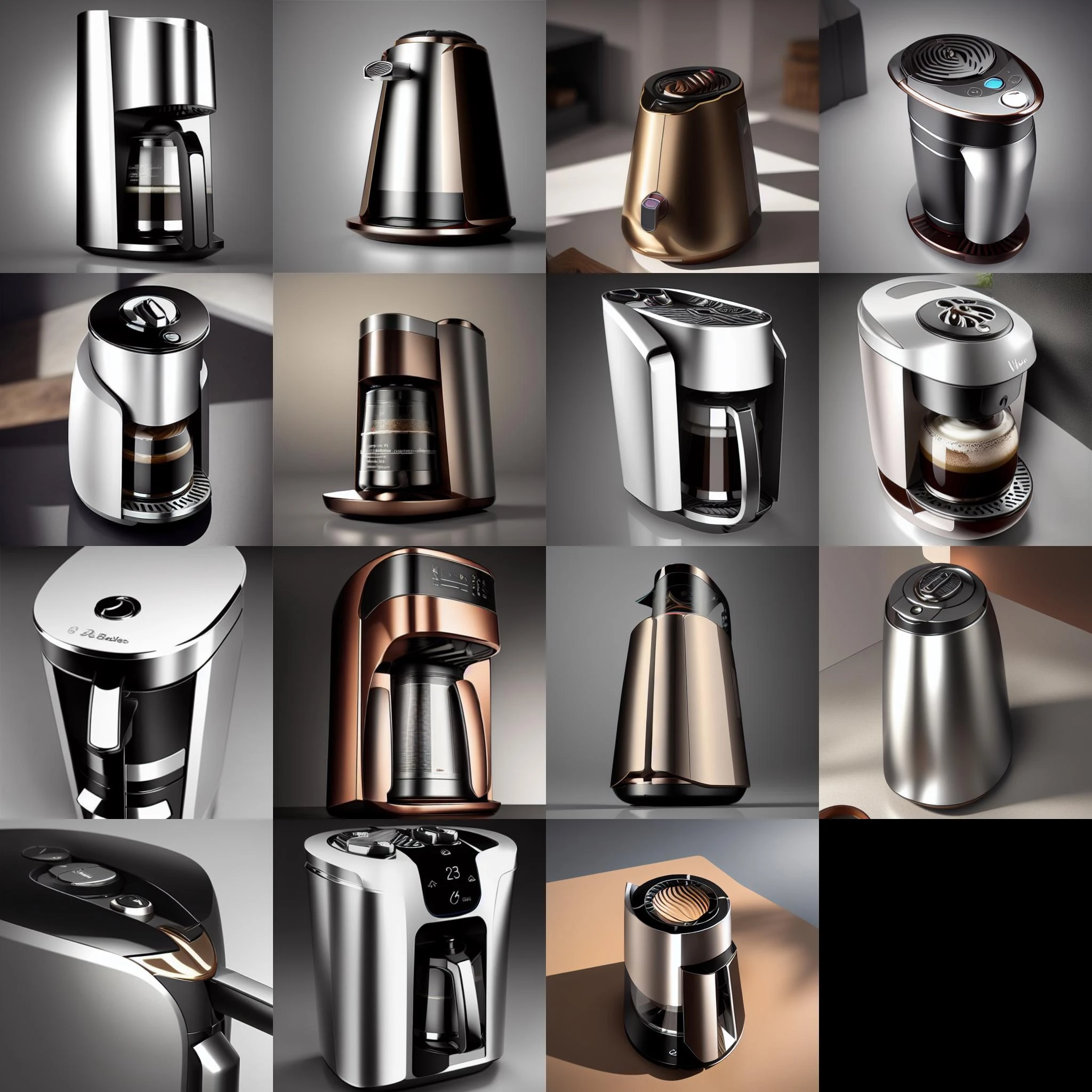Metallic product design