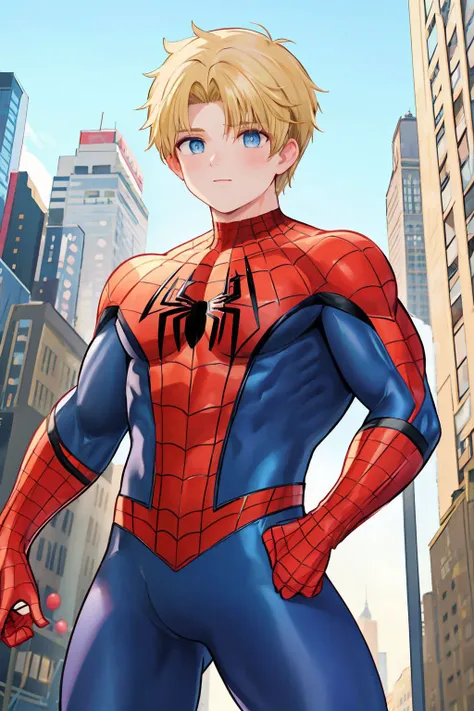 The young shepherdess Peter Parker In a spider-man suit with big holes, Stands on all fours, bends at the waist, looks at the camera over his shoulder, shows off his butt, Bottom rear view looking at the camera, calling, the loincloth opens the crotch, Perfect body, perfekte Formen, realistisches Bild, award-winning photography, 8k, anime boy lying on the bed with rose petals, wet body, bed, without any clothing except underwear, high quality fanart, hot expression, Beast, at pixiv, official fanart, pixiv, detailed fanart, relaxing, levi ackerman, in in the bedroom, relaxing environment, relaxing mood, by Shingei, anime asthetic, relaxing concept art, wet anime boy, with rose petals on the bed, beautiful atmosphere, hot anime boy, cute, beautiful body art, hot pose, beautiful, pretty face, cute pretty face, big cute eyes, beautiful expression, hot pose