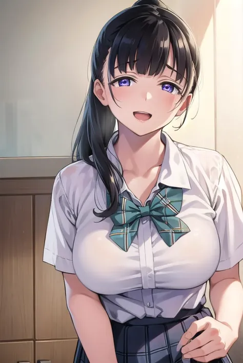 (Very large breasts,Cleavage:1.8),Anna Yamada,gigantic breasts,smile、(Nurse uniform:1.5)、(Are standing)、(in library room)、Bookshelf、(Wearing a collar:1.5)、Earrings、Earrings、bracelet,(Delicate facial features:1.5)、(masterpiece, Highest quality, High resolution, Super detailed, 8K, 4K),(Making a peace sign:1.9),ponytail,(Beautiful Face:1.5),Is ejaculating、Sweat,navel piercing,(nsfw:1.5)、Absurd、Highest quality, (Volupture:1.5)、((Upper body close-up)),heart-shaped pupils, light smile, sparkle