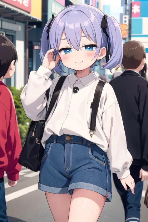 <lora:sensualface_type4_v3:1>
(cleavage:-1.5),insanely detailed, absurdres, ultra-highres, ultra-detailed, best quality,
1girl, solo, nice hands, perfect hands,
BREAK,
(wearing harajuku-style coordinate),
happy smile, laugh, closed mouth,
cute pose, cowboy shot,
BREAK,
slender, kawaii, perfect symmetrical face, ultra cute girl, ultra cute face, ultra detailed eyes, ultra detailed hair, ultra cute, ultra beautiful,
BREAK,
in harajuku, shibuya, tokyo, street, crowd, cityscape,
small breasts
BREAK,
(grey hair, blue eyes), hair between eyes