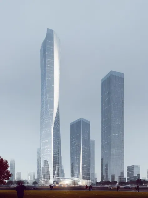 office building,supertall building,
best quality,high resolution,hyper-realistic,photo real,highly detailed,