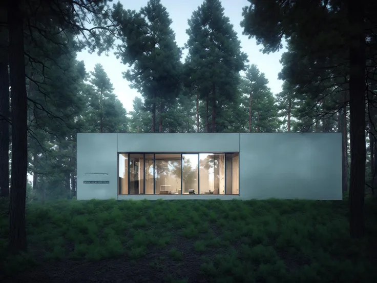 A house in the forest,concrete,
extremely detailed,best quality,masterpiece,high resolution,8k,