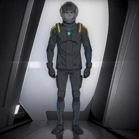 masterpiece,high quality,solo,
<lora:hathawaynoa001:0.7>,
hathawaynoa,1man,
helmet,
pilot suit,
gloves,
black footwear,
full body,standing,