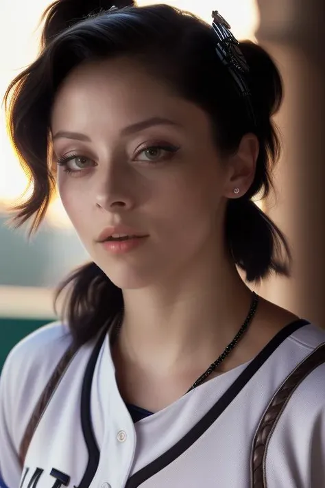 DEN_alina_steamgirl,
(playing baseball and wearing a baseball uniform swinging a bat, baseball uniform, playing baseball, baseball:1.2),
bokeh, f1.4, 40mm, photorealistic, raw, 8k, textured skin, skin pores, intricate details <lora:epi_noiseoffset2:1>, epiCRealism <lora:ClothingAdjuster3:-1>