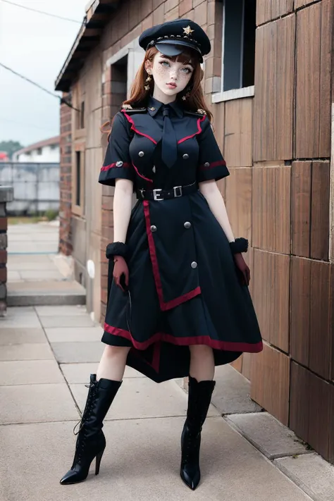 Gothic Military Dress