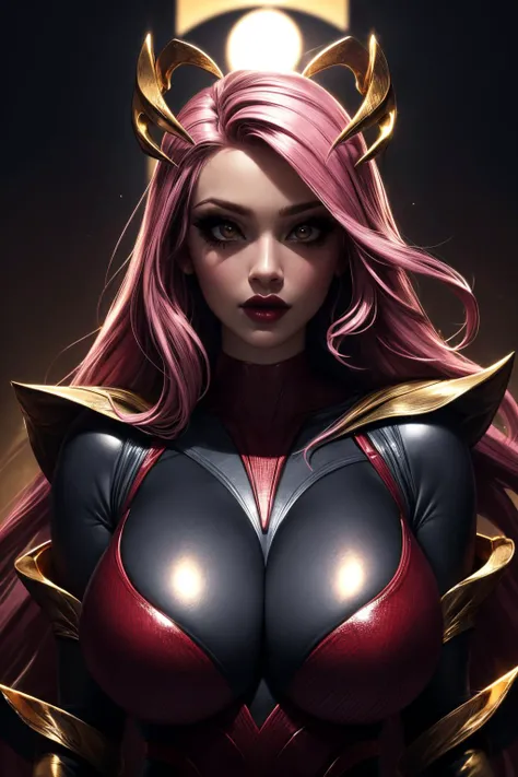 (ultra realistic,32k,RAW photo:1.1),(high detailed skin:1.1), 8k uhd, dslr, high quality, film grain, (makeup, mascara:1.1), lips,(thick\lips\),
(shiny glossy translucent clothing:1.1), <lora:lol_coven_namiV2:0.7>coven nami, 1girl, mermaid, monster girl, tentacles, colored skin, hair ornament, gloves, pink hair, long hair, <lora:add_detail:0.83>, huge breast, (upper body:1.2)
Pretending to be a superhero in flight,
(busty:1.1) , (chubby:0.1),(golden hour:1.2),<lora:LowRA:0.4>, dark theme, blank background
