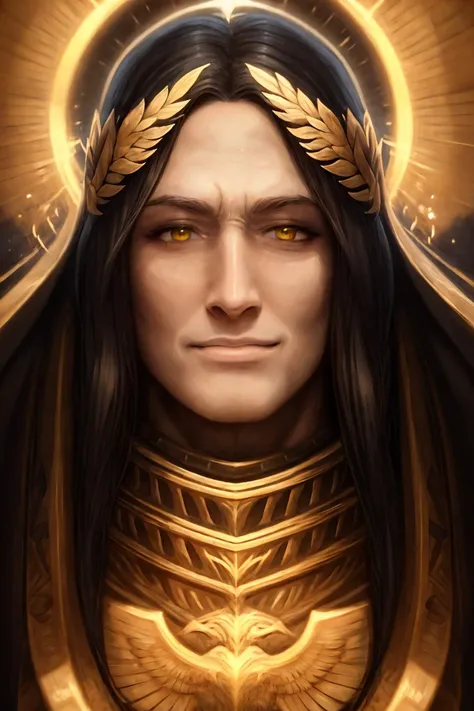 beautiful detailed eyes,best quality,highly detailed,masterpiece,ultra-detailed,illustration
1boy,light smile, happy,yellow eyes,