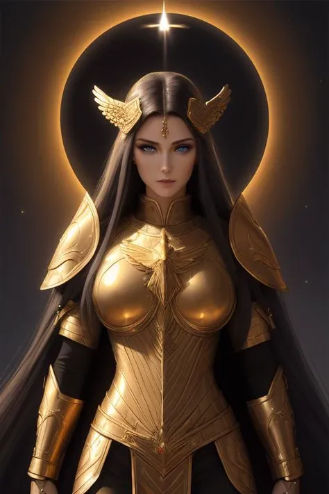 (nsfw:1.3), (8k, RAW photo, best quality, masterpiece:1.2), modelshoot style, (dark shot:1.5), (the Emperor as a Stunningly attractive woman with onyx-colored soft hair), (armor detail:1.4), (shiny skin high detailed wax effect), long luscious hair, heroic pose, (soft warm skin with wax effect:1.3), pastel, (large blue_eyes like windows to her soul, arcane glowing eyes:1.4), (bright highlights:1.6), detailed eyes, BREAK, (soft volumetric light:1.3), (subsurface scattering:1.2), wax, (night light:1.6), global illumination, Soft Shadows, (intricate throneroom background, bokeh), Charlie Bowater, stanley artgerm lau, in the style of a detailed photo portrait, fantasy art, (she is the light piercing the eclipse:1.3), trending on Artstation, art like midjourney and Greg Rutkowski, extreme_crystalline detail, mystical, holy, (oil painting:1.3), (digital art:1.5), BREAK, (perfect symmetry, perfect composition:1.3), glorious, screen space reflections, (bloom and godrays, hdr:1.3), (full three-quarter body shot:1.2), high contrast, (gold, imperial, eagle-based iconography, righteous purity:1.3), (sexy divine_breasts:1.4), <lora:warhammer40000Emperor_v10:0.3>, <lora:epiNoiseoffset_v2:1.3>, looking at viewer