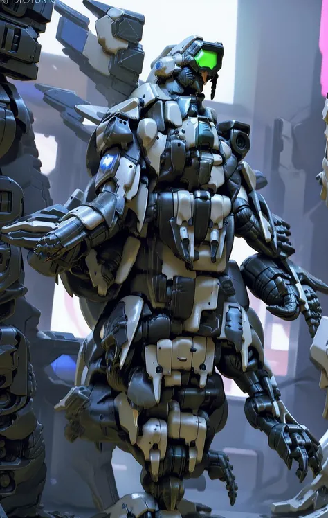 masterpiece, best quality, 1girl, solo, mechanical wings, green eyes,  long hair, covered navel, green hair, mecha bodysuit, big breasts, mecha musume, lips, bangs, skin-tight, parted lips, headgear, high res, 4k, 8k, intricate detail, cinematic lighting, amazing quality, <lora:aesthetic_anime_v1s:0.4>,  cowboy shot,  full body,  <lora:add_detail:0.7>,glowing lights from the body, 
(cyberpunk), (neon), (vaporwave), (synthwave), <lora:ecy:1>, <lora:vk:1>