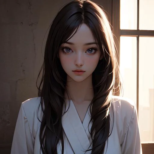 there is a young girl standing in front of a building, realistic anime 3 d style, 3 d anime realistic, artwork in the style of guweiz, photorealistic anime, photorealistic anime girl render, anime styled 3d, hyper realistic anime, realistic young anime girl, anime realism style, realistic anime artstyle, realistic anime
