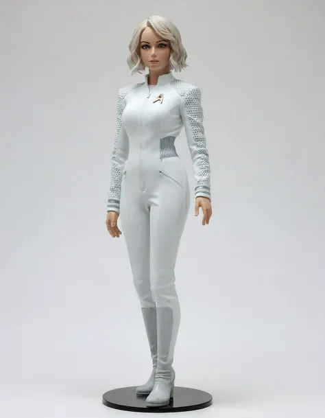(ohwx woman) <lora:jessbush_lora_sdxl_v1-000008:1> in white dress, Anime Figure Adult Collection Model Doll Toys
