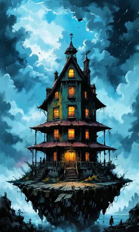 a custom/characters/victorian at a Floating islands amidst cosmic cloud formations, ultra-fine digital painting, <lora:xl_more_art-full_v1:0.3>, <lora:Dark_Novel:0.7>, <lora:gorgoeus_splash_of_vibrant_paint:0.7> Gorgeous splash of vibrant paint <lora:gildedvictoriansxl_v1:0.4> victorianstyle