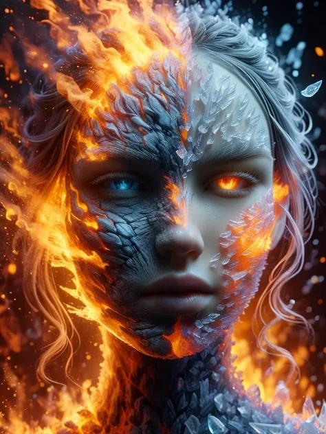 The mist forms into the shapes of two women, (Extremely Detailed Oil Painting:1.2), glow effects, godrays, Hand drawn, render, 8k, octane render, cinema 4d, blender, dark, atmospheric 4k ultra detailed, cinematic sensual, Sharp focus, humorous illustration, big depth of field, Masterpiece, colors, 3d octane render, 4k, concept art, hyperrealistic, Vivid colors, <lora:faize-sdxl:1> faize